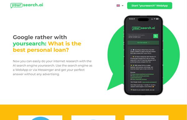 Yoursearch.ai ai-tool