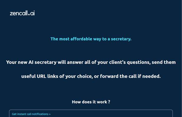 Zencall.ai ai-tool